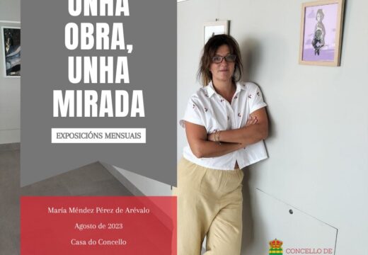 María Méndez Pérez de Arévalo será a segunda protagonista de ‘Unha obra, unha mirada’, o programa que pretende achegar a arte ao rural no Concello de Cerdido